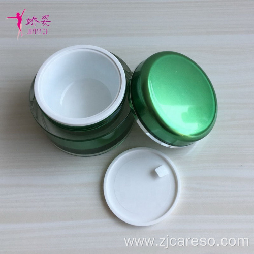 Sets Round Shape Cosmetic Airless Bottle Cream Jar